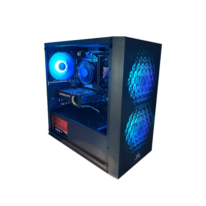 Starter Gamer PC Ryzen 5 5600 med RX 7600 og RGB-front