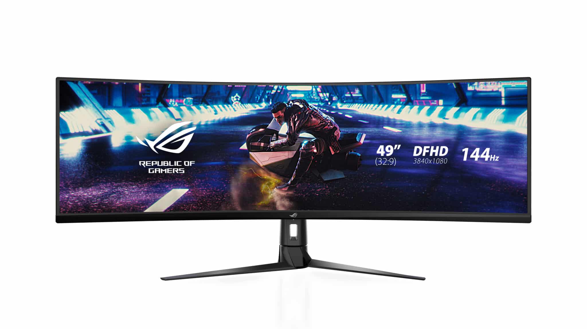 ASUS ASUS ROG Strix XG49VQ computerskærm 124,5 cm (49″) 3840 x 1080 pixel UltraWide Full HD LED Sort