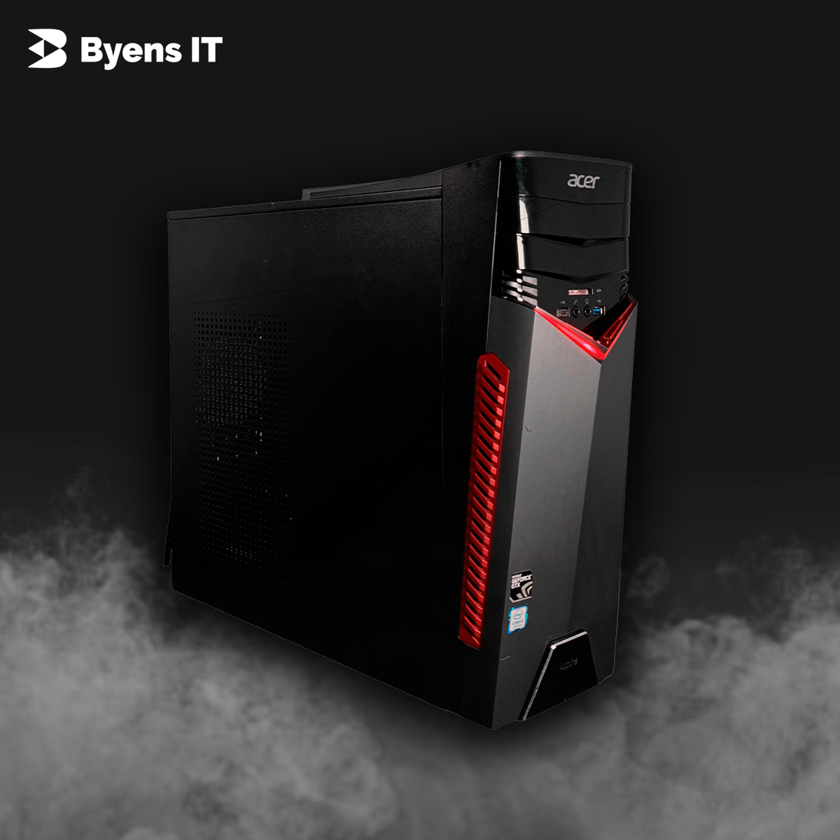 Brugt High End Gamer PC – intel i5 • RTX 2070 • 32 GB RAM • 1 TB