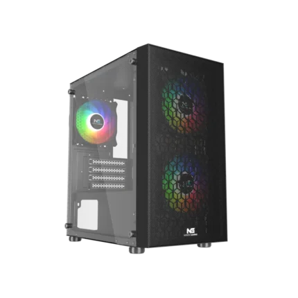 Starter gamer PC med i5 og RTX 3050 i RGB-kabinet
