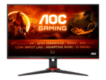 AOC Q27G2E/BK 27" QHD gaming skærm med VA-panel og 155Hz opdateringshastighed