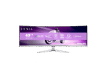 Philips Evnia 8000 49" buet QD-OLED gaming skærm med HDR, FreeSync og DTS-lyd