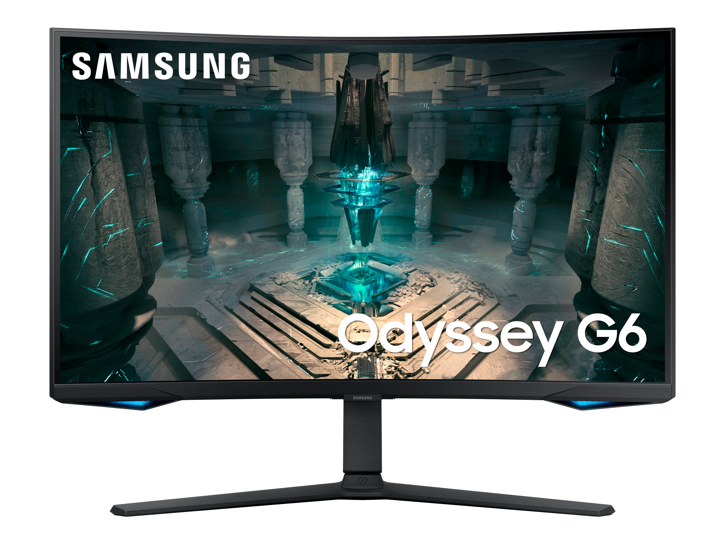 Gaming Skærm Samsung Odyssey G6 • 32 • QHD 240Hz • HDR600 Buet og lynhurtig