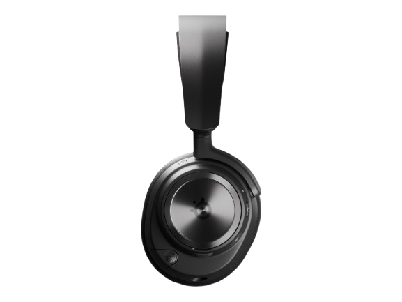 Sort gaming headset med mikrofon – velegnet til både casual og konkurrence-gaming