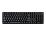 Logitech G413 SE mekanisk gaming tastatur – fuld størrelse med hvid LED og taktile switches
