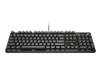 HP Pavilion Gaming 550 mekanisk tastatur med RGB og røde kontakter – nordisk layout