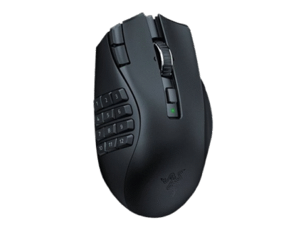 Gaming Mus – Razer Naga V2 HyperSpeed, Trådløs, 30000 DPI – MMO-mus med 21 knapper