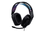 Logitech G G335 gaming headset med mikrofon – sort med farvet hovedbøjle