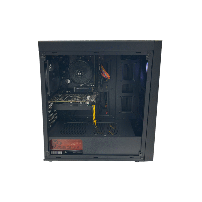 Refurb gamer PC Ryzen 5 og GTX 1060 indvendigt