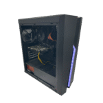 Refurb gamer PC med Ryzen 5 og GTX 1060 – front med RGB-lys