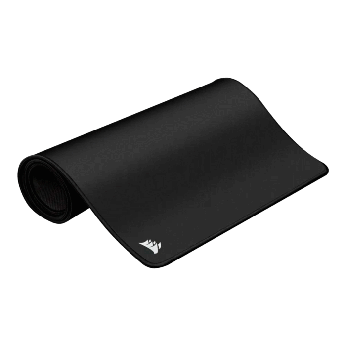 Corsair MM350 PRO Premium Extended XL gaming musemåtte – rullet sammen, sort