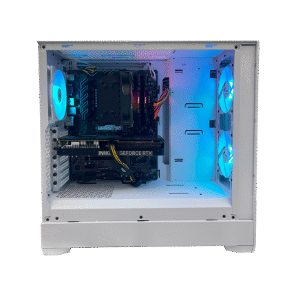Gamer Deal – Ryzen 5 3600 • RTX 5060 • 32GB • 475GB NVMe gamer pc fra siden