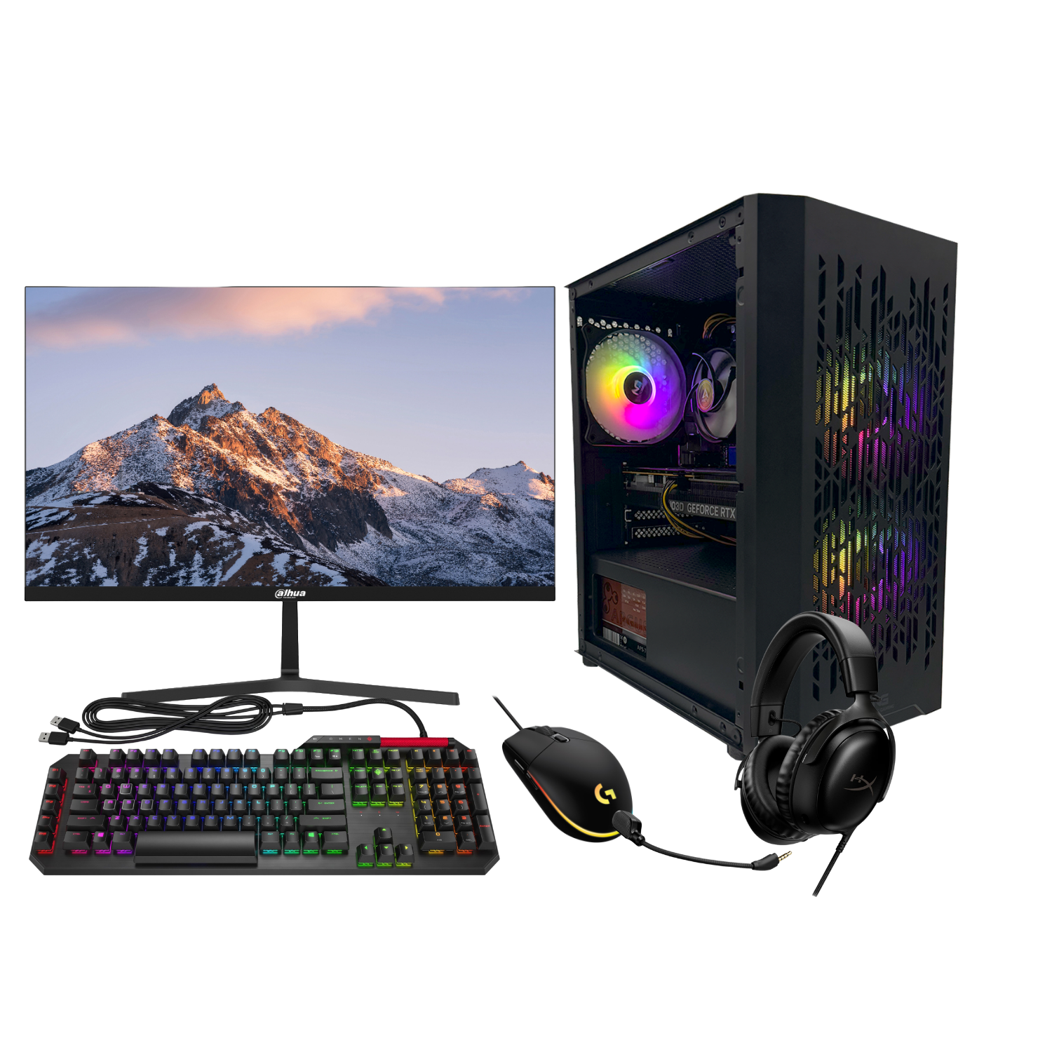 Starter Gamer Pakke – Ryzen 5 5500 • RTX 3050 6GB