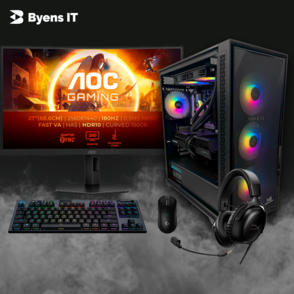 High end Gamer Pakke – Ryzen 7 9800X3D & Radeon RX 9070 XT