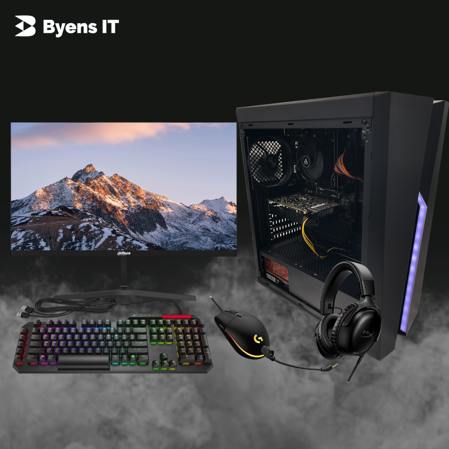 Refurb Starter Gamer Pakke – Ryzen 5 5500 • GTX 1060 3GB • 16 GB RAM • 250 GB SSD Refurb Starter Gamer Pakke – Ryzen 5 5500 • GTX 1060 3GB • 16 GB RAM • 250 GB SSD
