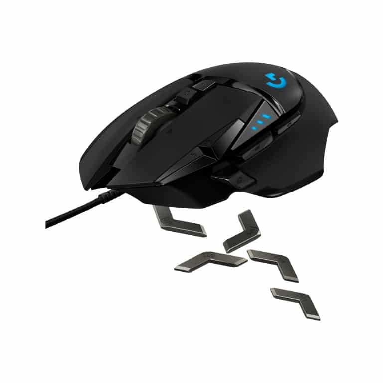 Logitech Logitech Gaming Mouse G502 (Hero) Optisk Trådløs Kabling Sort