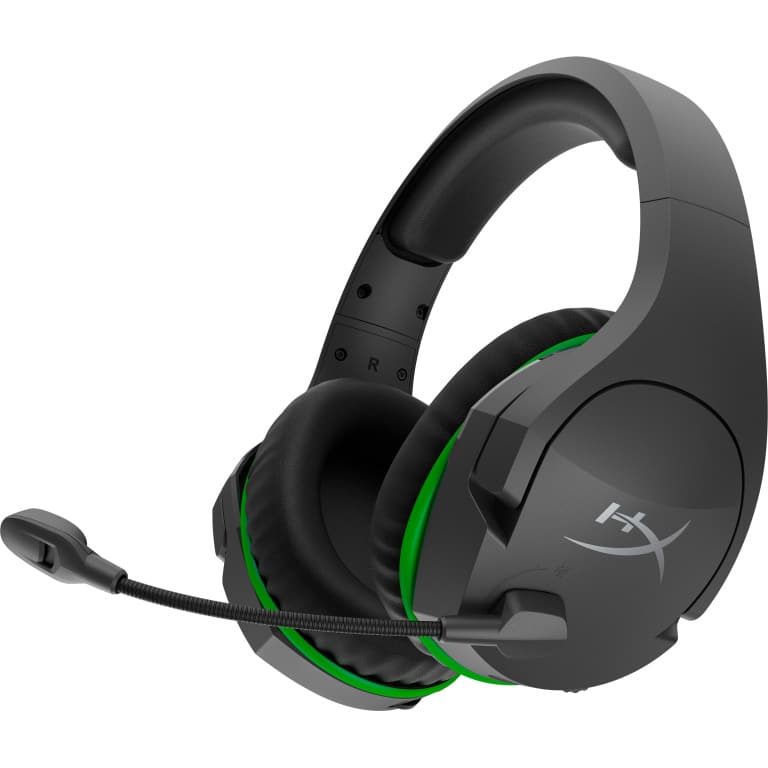 Second image of HP HyperX CloudX Stinger – gaming-headset (sort-grøn) - Xbox